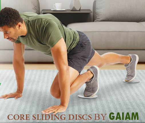 Gaiam Core Sliding Discs Review - Strengthen Your Core with Versatile Workout Sliders