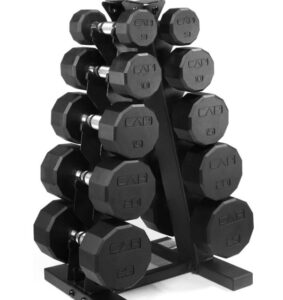 CAP Barbell 150 LB Dumbbell Set with Rack Review